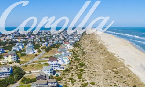 Image of the Corolla beach in OBX NC